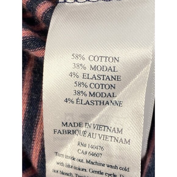 Faherty Movement Polo Shirt Men’s M Short Sleeve Soft Button Down Storm Stripe - Picture 11 of 16